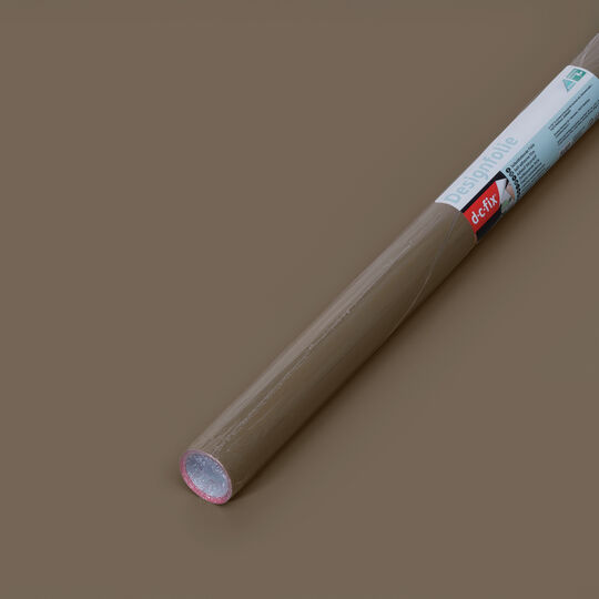 Klebefolie Uni seidenmatt teak brown image number null